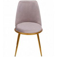 Стул AksHome STELLARY ECONOM (Стеллари Эконом) серый велюр/золотой купить в Минске Стул AksHome STELLARY ECONOM (Стеллари Эконом) серый велюр/золотой купить в Минске